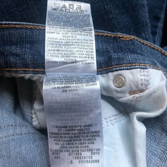 Levi’s 550 Jeans, Relaxed Boot Cut, Blue Size 6M - Picture 6 of 6